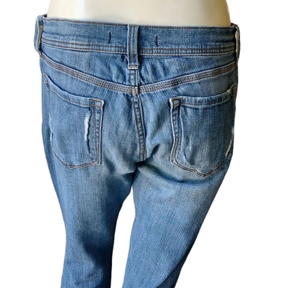 700354.....Eunina Straight leg Jeans Size 11, W30" 26"Inseam  8"Rise - Picture 4 of 6